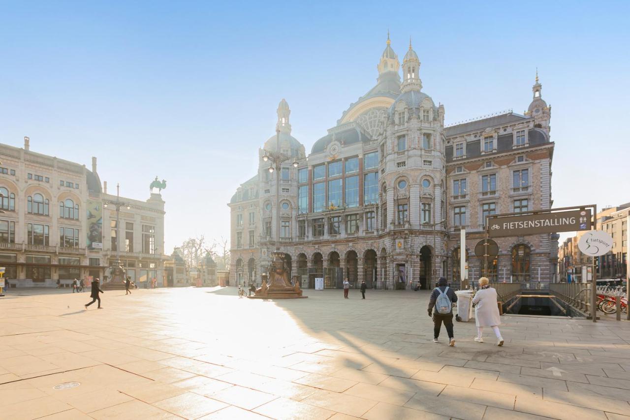 Studio In City Center With Terrace, Netflix - Wifi Anvers Extérieur photo